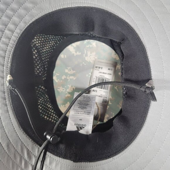 Adidas Golf Green Camo Wide-Brim Hat UV Protection Size S/M - Picture 5 of 6